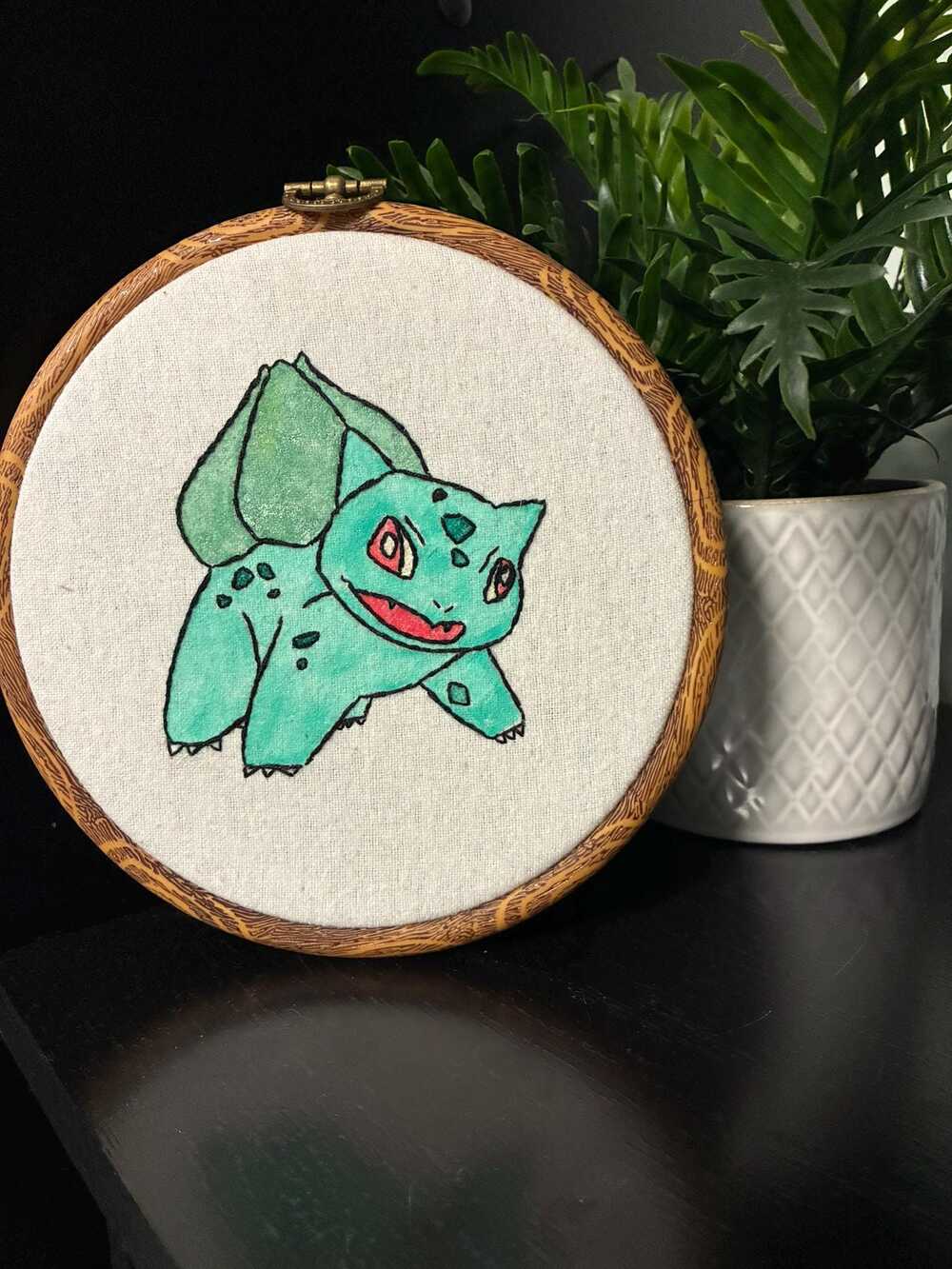 Custom Embroidery Hoop | Personalized Hand Embroidered Art | Made-to-Order Gift